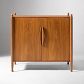 Pierce & Ward Wood Bar Cabinet (40")