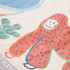 Kids Follow The Leader Machine Washable Rug