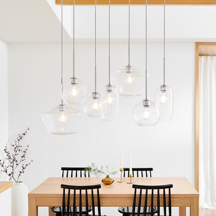 Sculptural 7-Light Multi Chandelier | West Elm