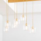 Sculptural 7-Light Chandelier - Build Your Own