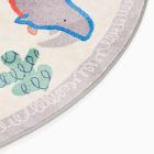 Kids Follow The Leader Machine Washable Rug