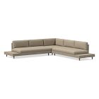 Portside Low Outdoor 3-Piece Sectional Cushion Covers