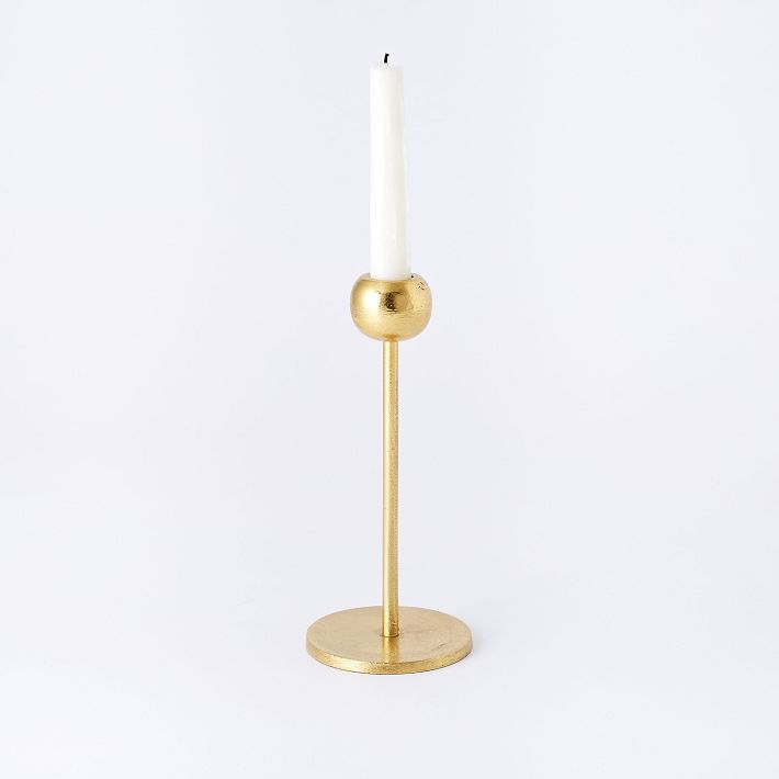 Modern Brass Metal Candleholders