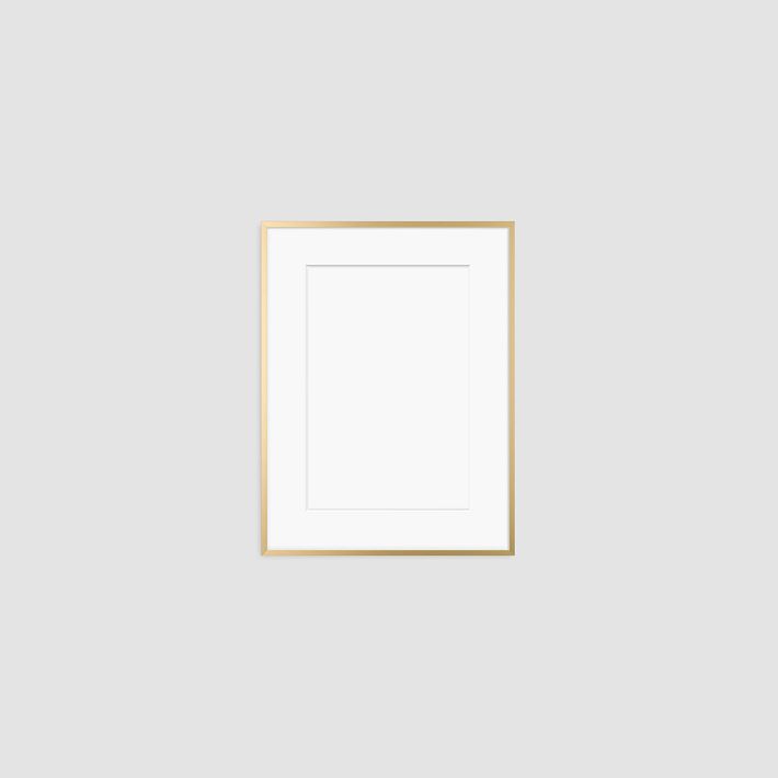 Metal Gallery Frame - Matte Gold