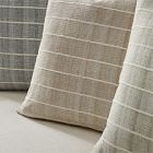 Corded Windowpane Pillow Cover