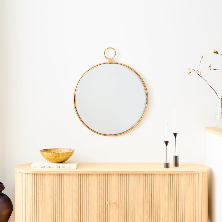 Suzette Round Loop Mirror | West Elm