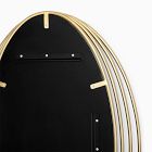 Zelda Metal Oval Wall Mirror
