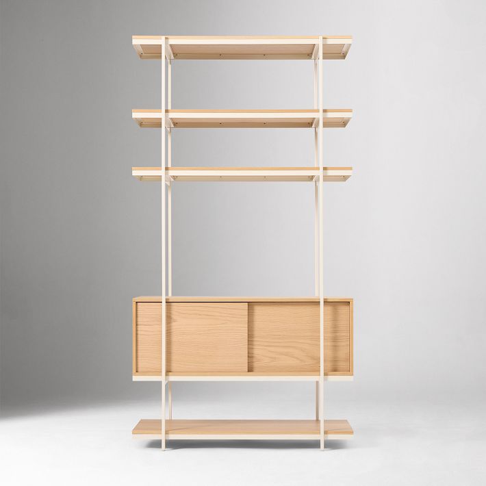 Pierce Narrow Storage Shelf Unit (42