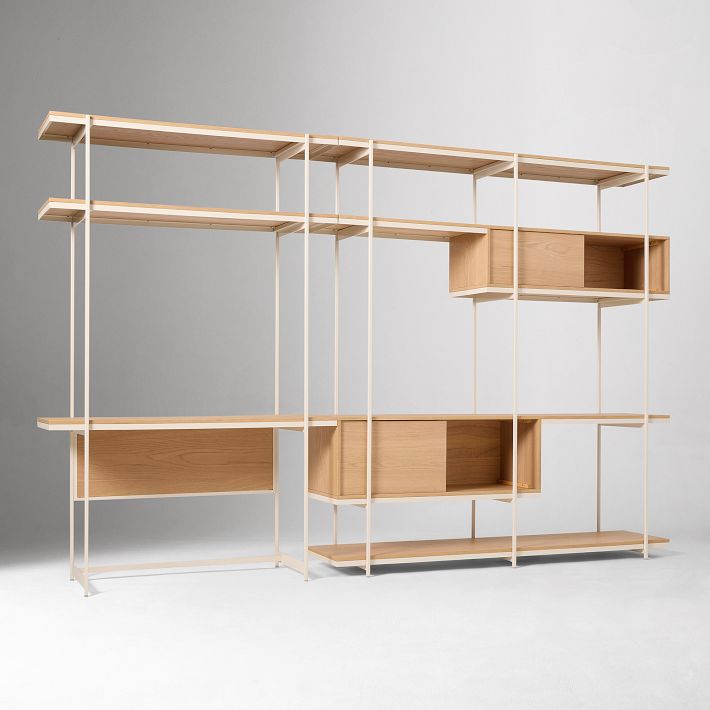 FLYMe／DOCK OFFICE SERIES SHELF（ウォールナット） Easy Life DOCK OFFICE SERIES SHELF / イージーライフ ドック