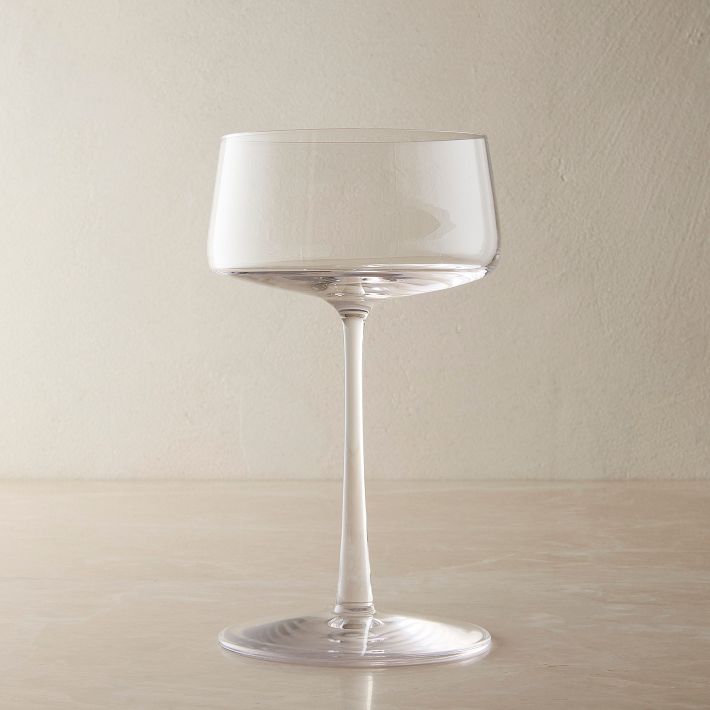 Horizon Lead-Free Crystal Champagne Coupe Set