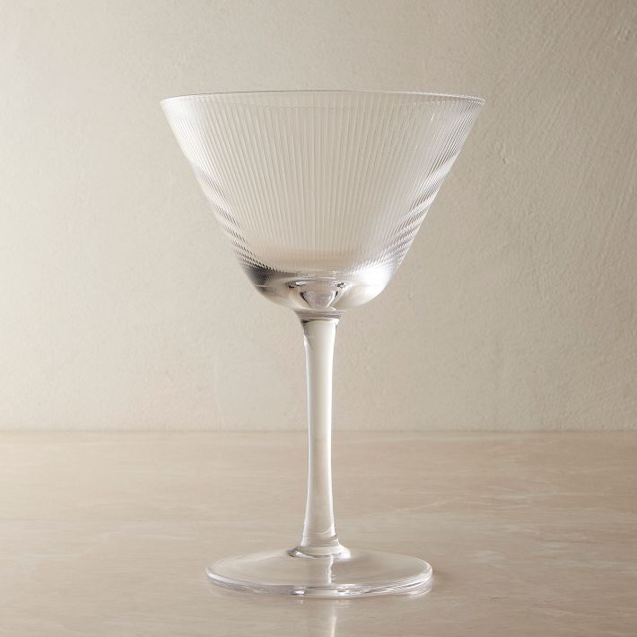 Fluted Martini Glass Sets