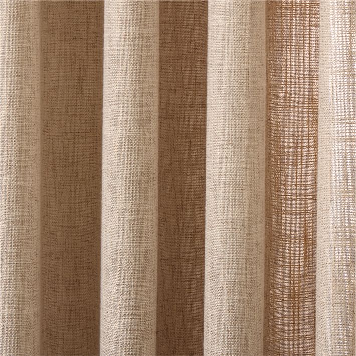 Crossweave Curtain | West Elm