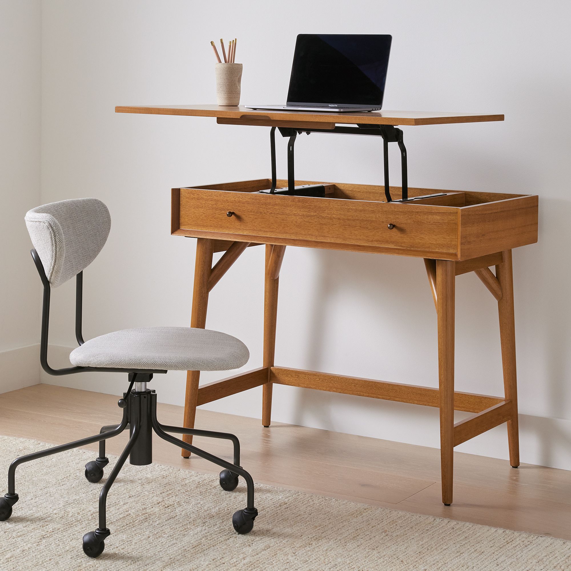 Mid-Century Adjustable Desk (36&quot;)