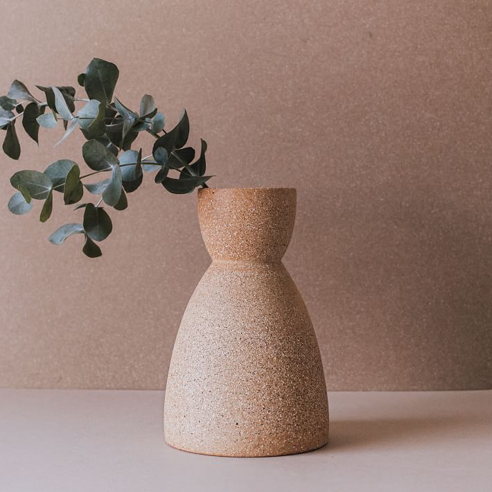 Mexican Handcrafted Ceramic Vase - Reloj
