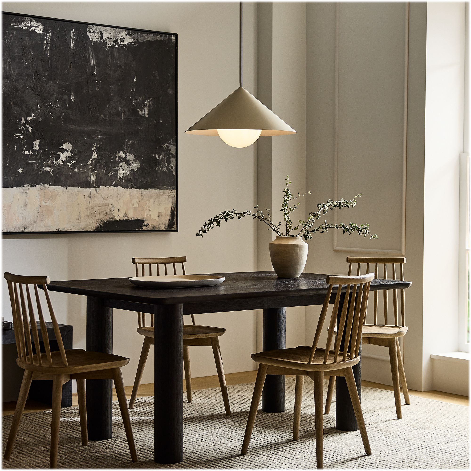 Warren Pendant Light (8"-22") - Adjustable Height