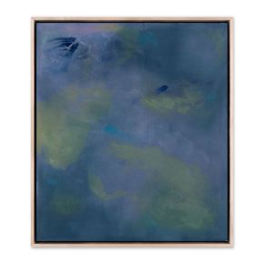 Puddle Of Beautiful Sorrow Blue By Molly Franken, Wall Art, 34.25 X 39"