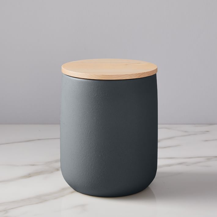 Kaloh Stoneware Kitchen Canister - Med.