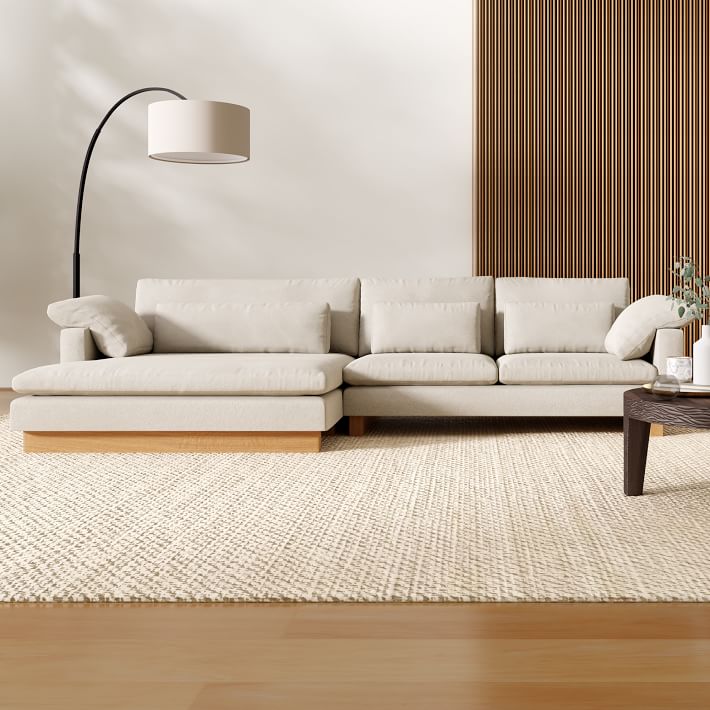 Harmony 2-Piece Double Wide Chaise Sectional (131"–147")