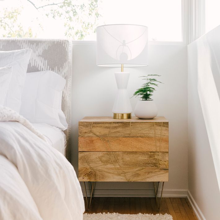 WS Nightwear RRR 4枚セット Roar & Rabbit™ Geo Inlay Nightstand (24