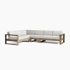 Portside Outdoor 4-Piece L-Shaped Sectional Replacement Cushions