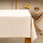 Atelier Saucier Macaw Burlap Tablecloth