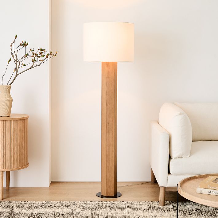 Culver Wood Floor Lamp (64&quot;)