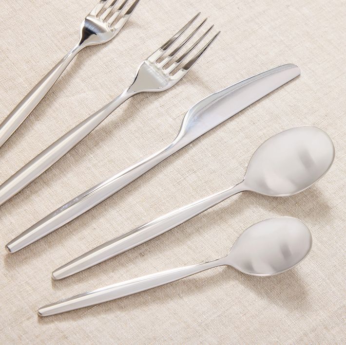 Sidney Flatware Sets - Mirrored
