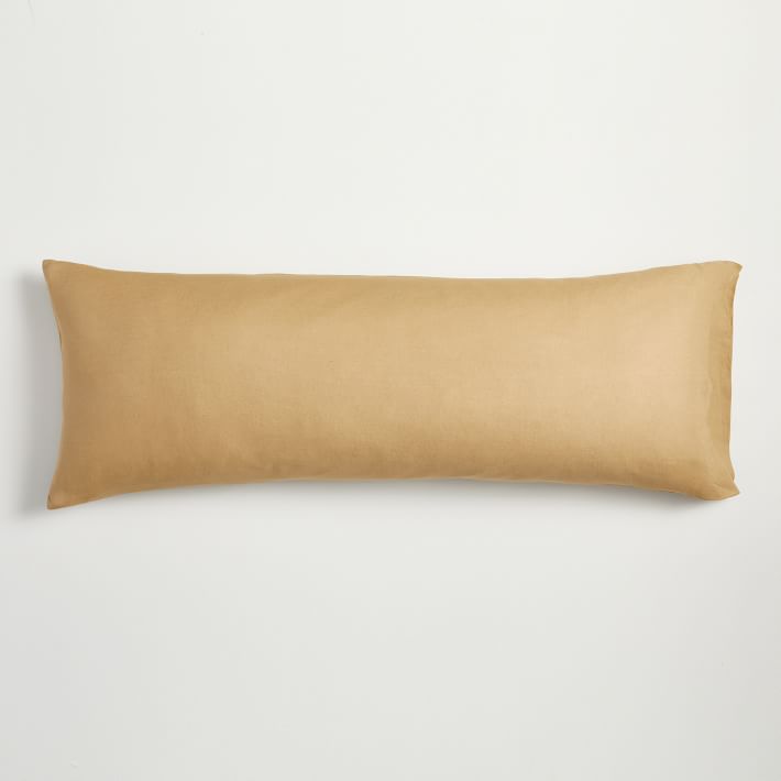 European Flax Linen Body Pillow Cover West Elm