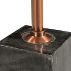 Tapered Base Side Table (12&quot;)