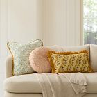 Pleated Stripe Round Pillow