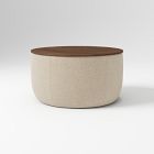 Open Box: Upholstered Storage Base Ottoman