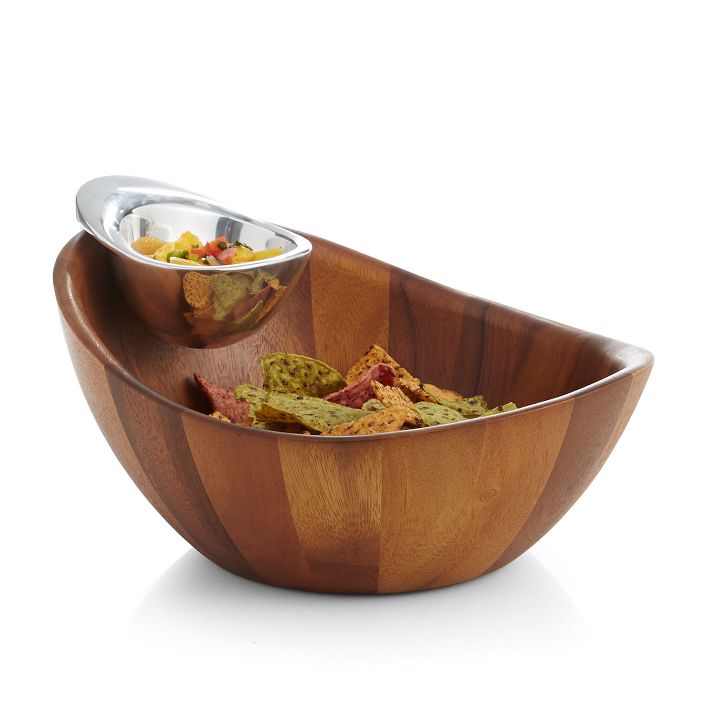 Nambe Harmony Chip &amp; Dip