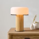 Linus Fluted Table Lamp (15.5&quot;)
