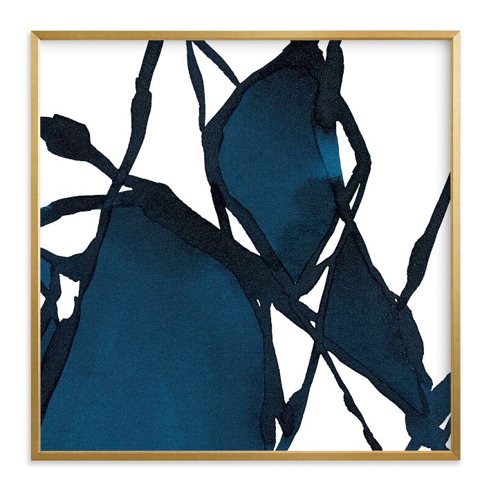 Connectivity Framed Wall Art by Minted for West Elm