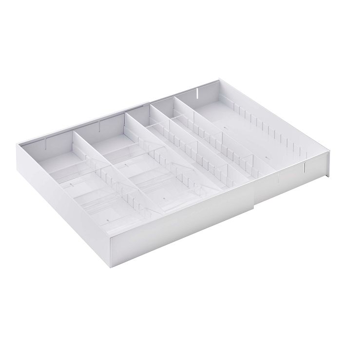 Yamazaki Tower Expandable Cutlery Drawer Organizer