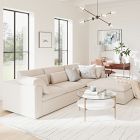 Harmony Modular 3-Piece Ottoman Sectional (118–128")