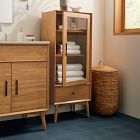 Mid-Century Bathroom Pharmacy Cabinet - Acorn