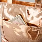 Metallic Rose Gold Travel Set