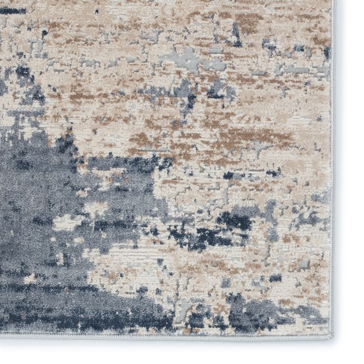Ronan Abstract Landscape Performance Rug | West Elm