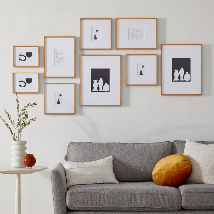 The Eclectic Gallery Frames Sets (Set of 10) | West Elm
