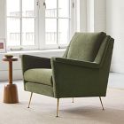 Carlo Mid-Century Chair - Metal Legs