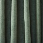 European Flax Linen Melange Curtain - Olive