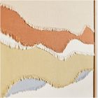 Layered Fabric Framed Wall Art
