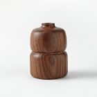 Melanie Abrantes Hardwood Bud Vase - Double