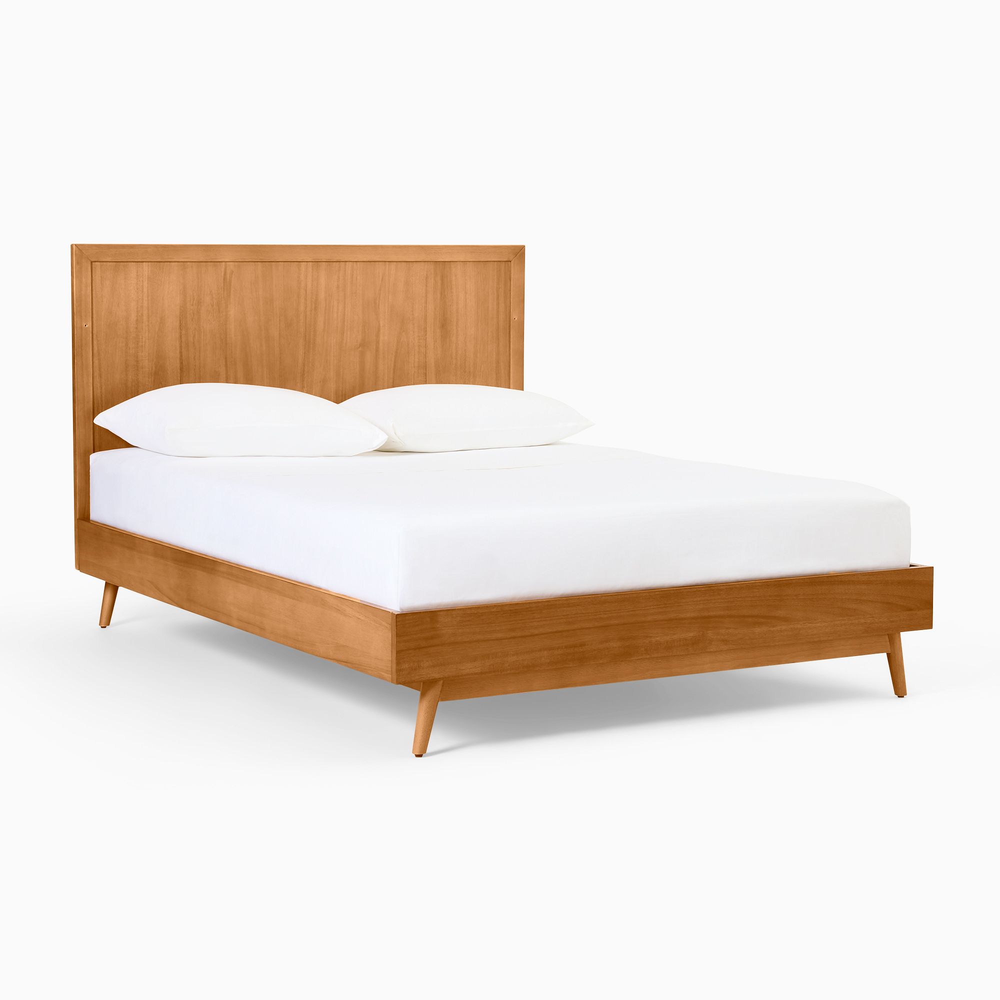 Mid Century 4:1 Crib Full Bed Conversion Kit, Blonde