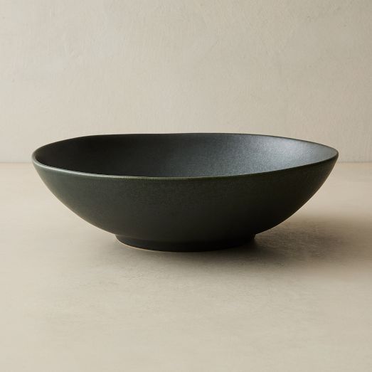 Kanto Stoneware Serving Bowls in Black