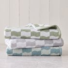 Wavy Blocks Towels