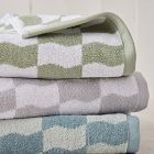 Wavy Blocks Towels