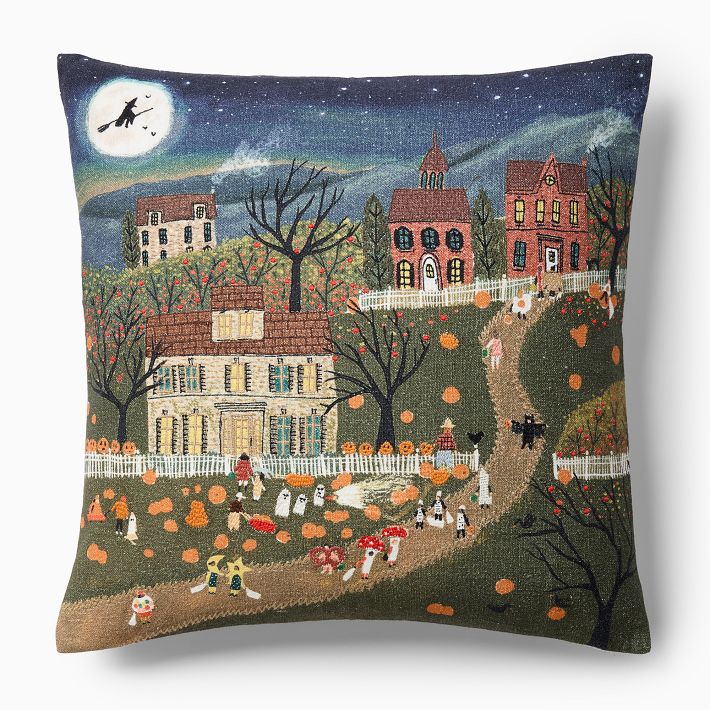Nicole Cicak Halloween Harvest Pillow Cover