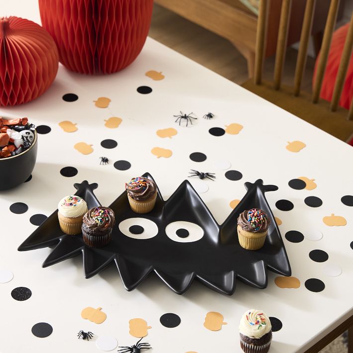 Ed Emberley Bat Treat Platter West Elm